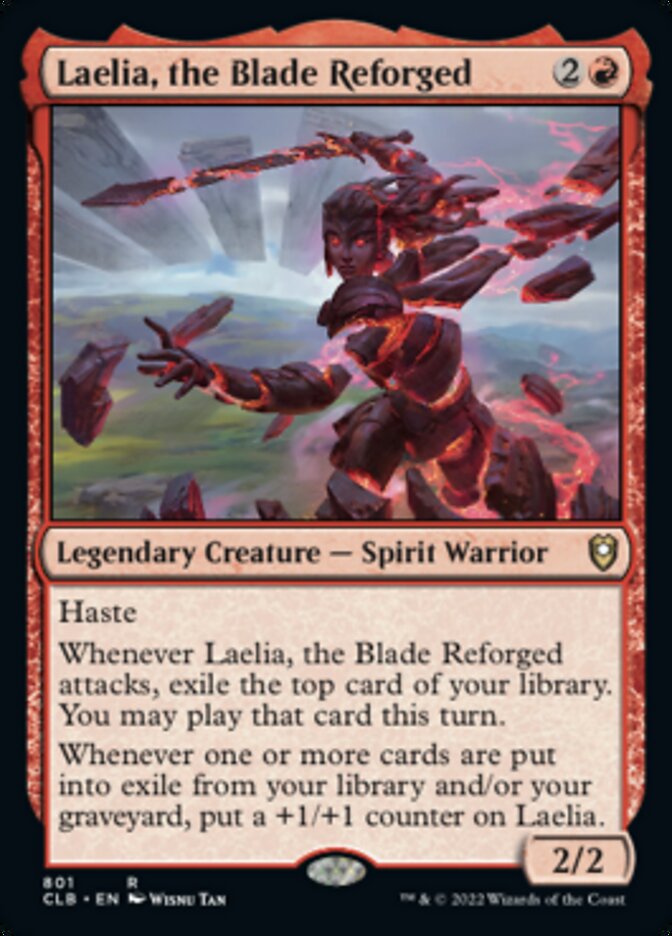 Laelia, the Blade Reforged [Commander Legends: Battle for Baldur's Gate] | Tacoma Games