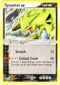 Tyranitar ex (Non-Holo) (17) [POP Series 1] | Tacoma Games