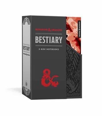 Dungeons and Dragons Bestiary Notebook Set : 8 Mini Notebooks | Tacoma Games