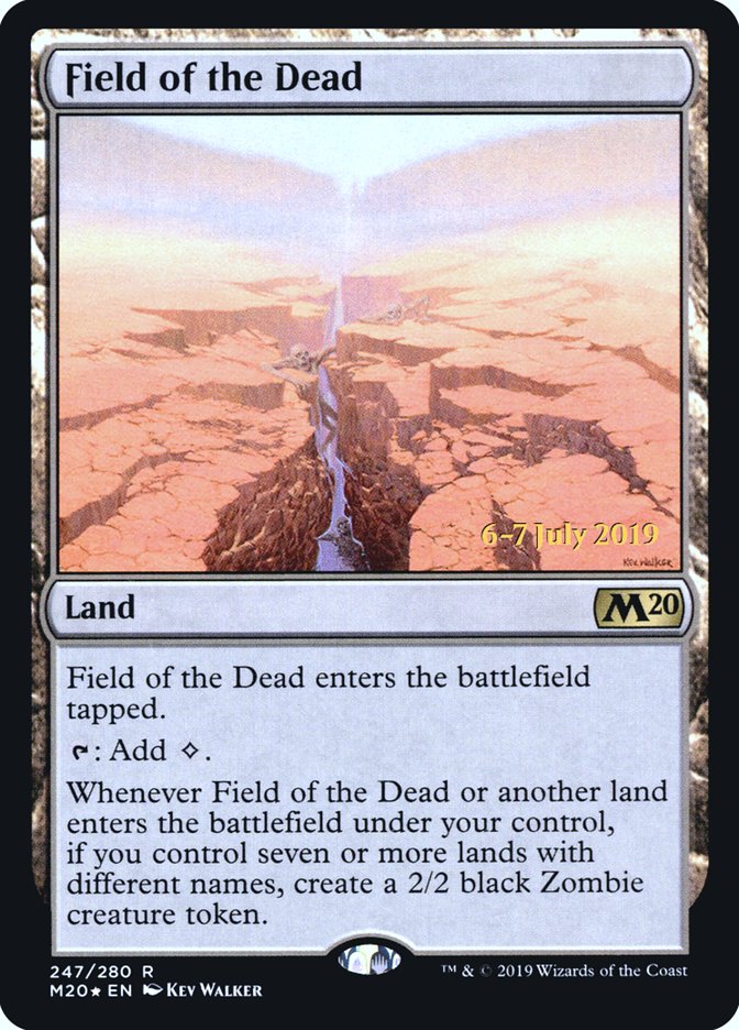 Field of the Dead  [Core Set 2020 Prerelease Promos] | Tacoma Games