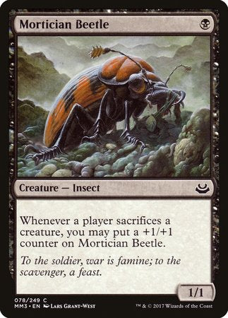 Mortician Beetle [Modern Masters 2017] | Tacoma Games