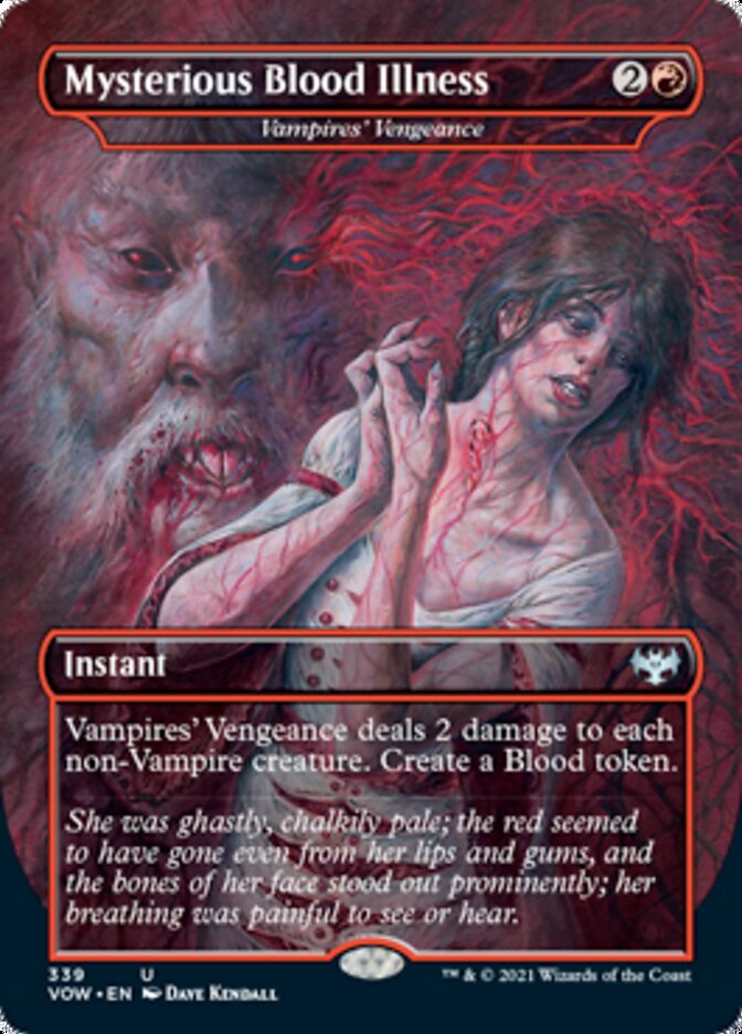 Vampires' Vengeance - Mysterious Blood Illness [Innistrad: Crimson Vow] | Tacoma Games