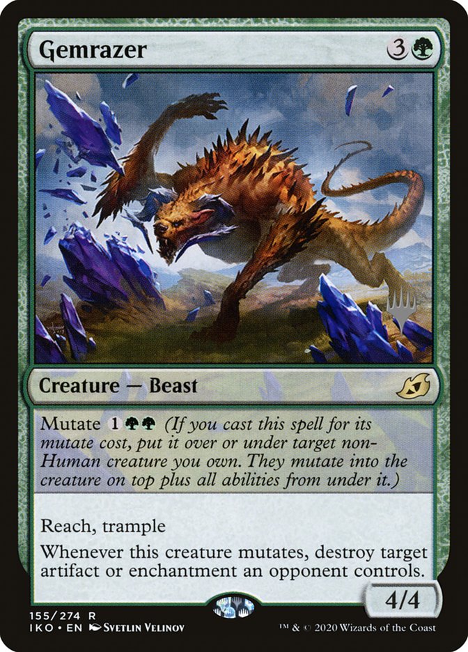 Gemrazer (Promo Pack) [Ikoria: Lair of Behemoths Promos] | Tacoma Games