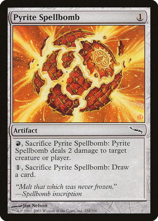 Pyrite Spellbomb [Mirrodin] | Tacoma Games