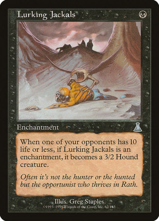 Lurking Jackals [Urza's Destiny] | Tacoma Games