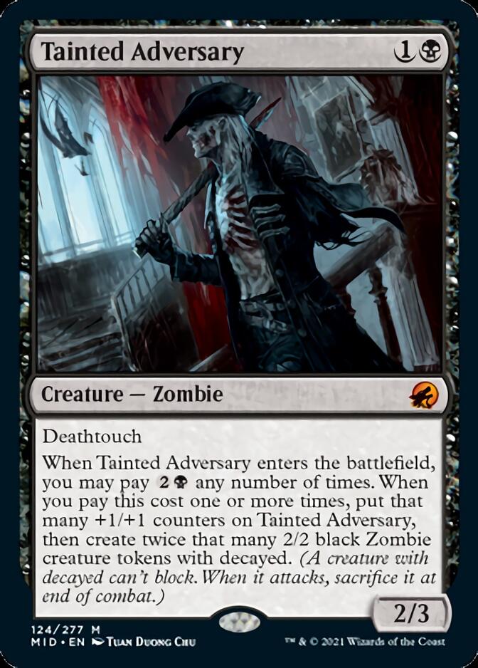 Tainted Adversary [Innistrad: Midnight Hunt] | Tacoma Games