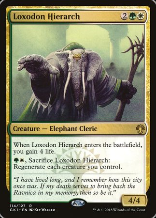 Loxodon Hierarch [GRN Guild Kit] | Tacoma Games