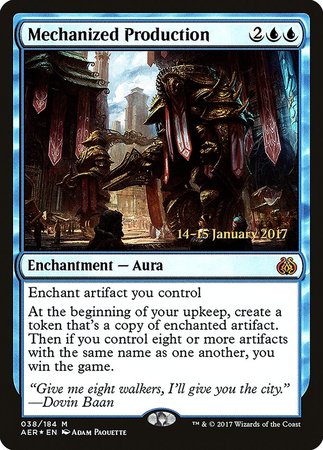 Mechanized Production [Aether Revolt Promos] | Tacoma Games