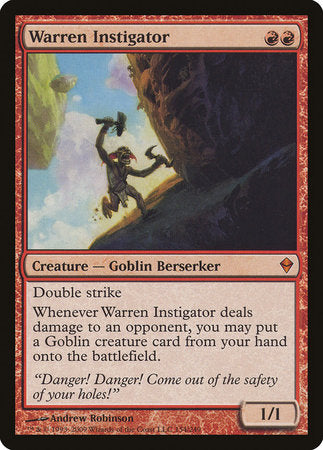 Warren Instigator [Zendikar] | Tacoma Games