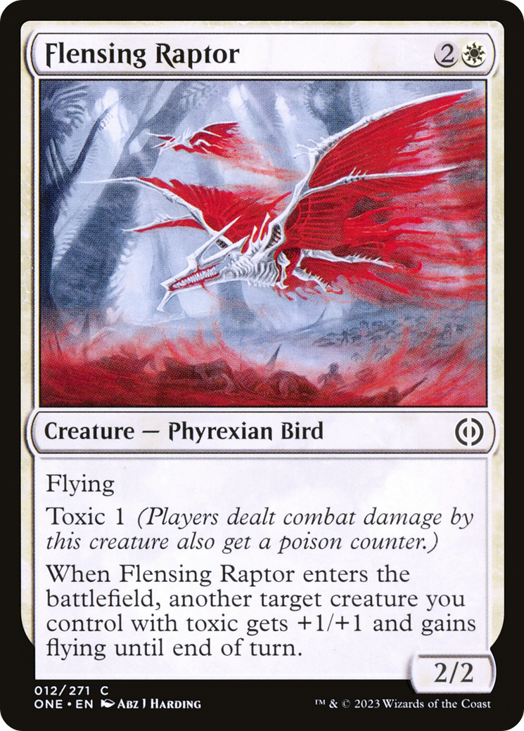 Flensing Raptor [Phyrexia: All Will Be One] | Tacoma Games