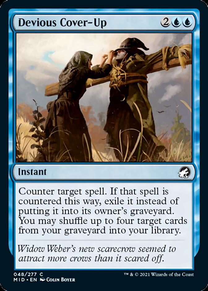 Devious Cover-Up [Innistrad: Midnight Hunt] | Tacoma Games