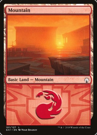 Mountain (101) [GRN Guild Kit] | Tacoma Games