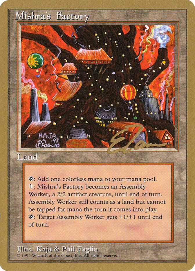 Mishra's Factory (Eric Tam) [Pro Tour Collector Set] | Tacoma Games