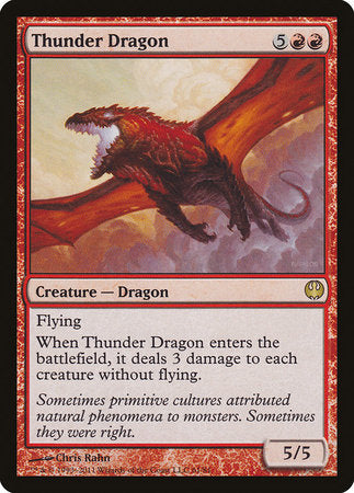 Thunder Dragon [Duel Decks: Knights vs. Dragons] | Tacoma Games