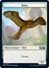 Bird // Treasure Double-sided Token [Core Set 2021 Tokens] | Tacoma Games