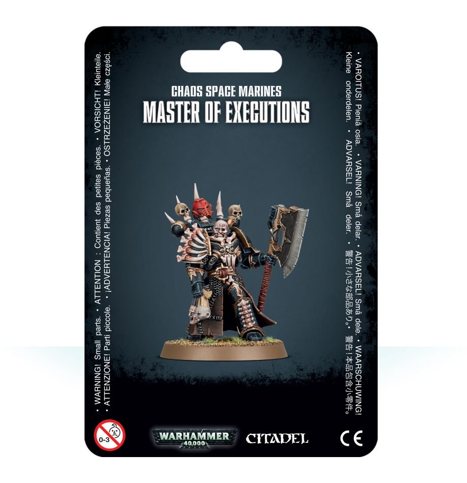 Chaos Space Marines Master of Executions | Tacoma Games