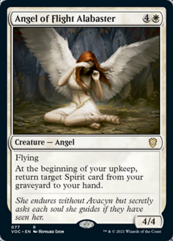 Angel of Flight Alabaster [Innistrad: Crimson Vow Commander] | Tacoma Games