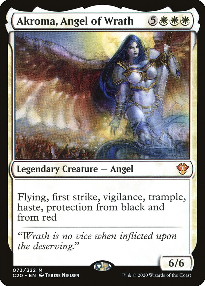 Akroma, Angel of Wrath [Commander 2020] | Tacoma Games