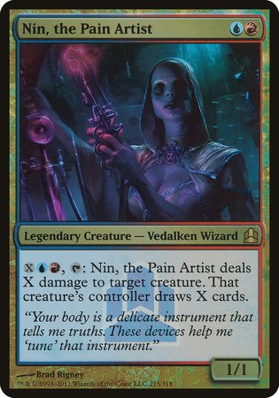 Nin, the Pain Artist (Commander Launch Promo) [Commander 2011 Launch Party] | Tacoma Games