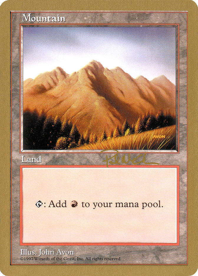 Mountain (pm444) (Paul McCabe) [World Championship Decks 1997] | Tacoma Games