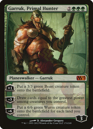 Garruk, Primal Hunter [Magic 2013] | Tacoma Games