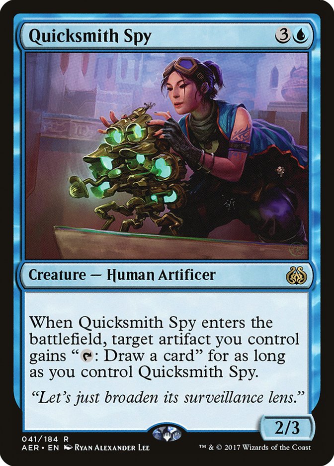 Quicksmith Spy [Aether Revolt] | Tacoma Games