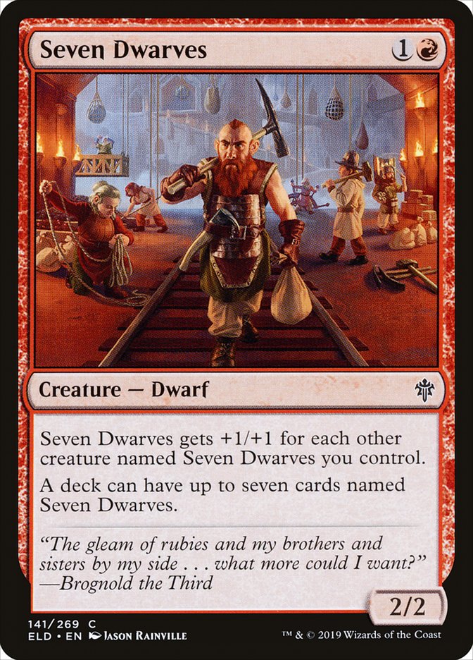 Seven Dwarves [Throne of Eldraine] | Tacoma Games