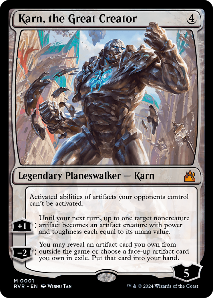 Karn, the Great Creator [Ravnica Remastered] | Tacoma Games