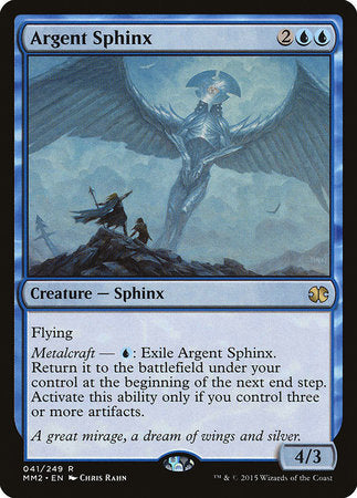 Argent Sphinx [Modern Masters 2015] | Tacoma Games