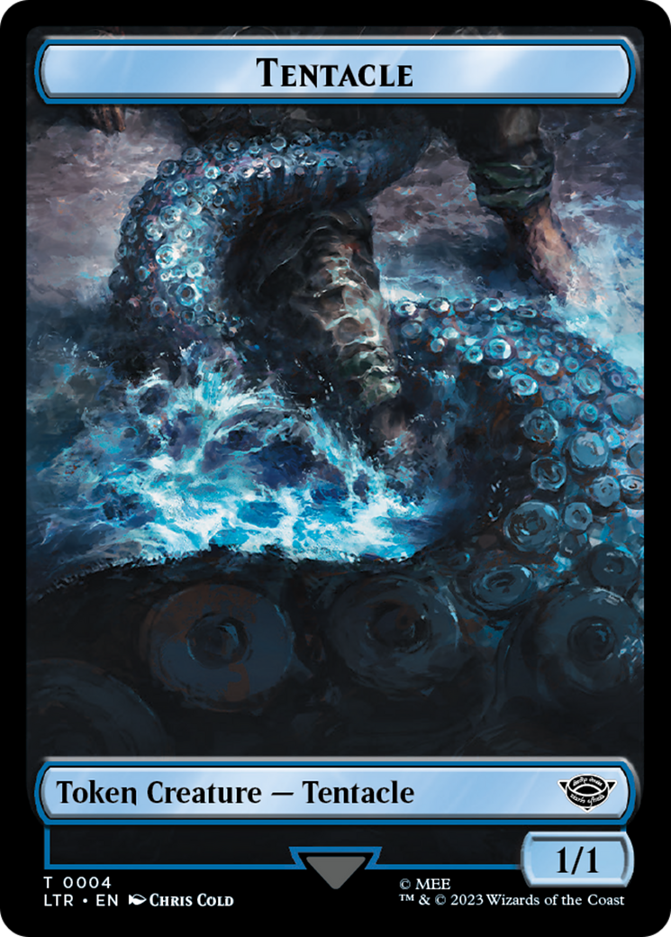 Food (09) // Tentacle Double-Sided Token [The Lord of the Rings: Tales of Middle-Earth Tokens] | Tacoma Games