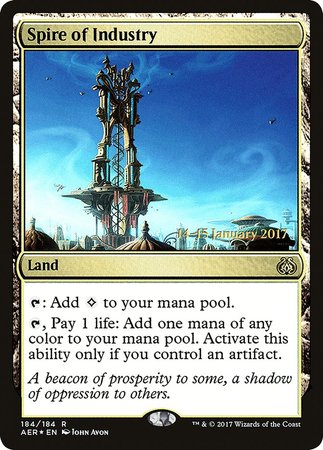 Spire of Industry [Aether Revolt Promos] | Tacoma Games