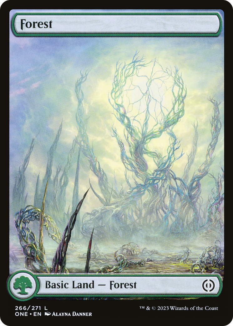 Forest (266) (Full-Art) [Phyrexia: All Will Be One] | Tacoma Games