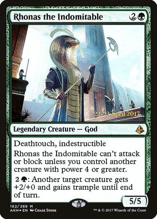 Rhonas the Indomitable [Amonkhet Promos] | Tacoma Games