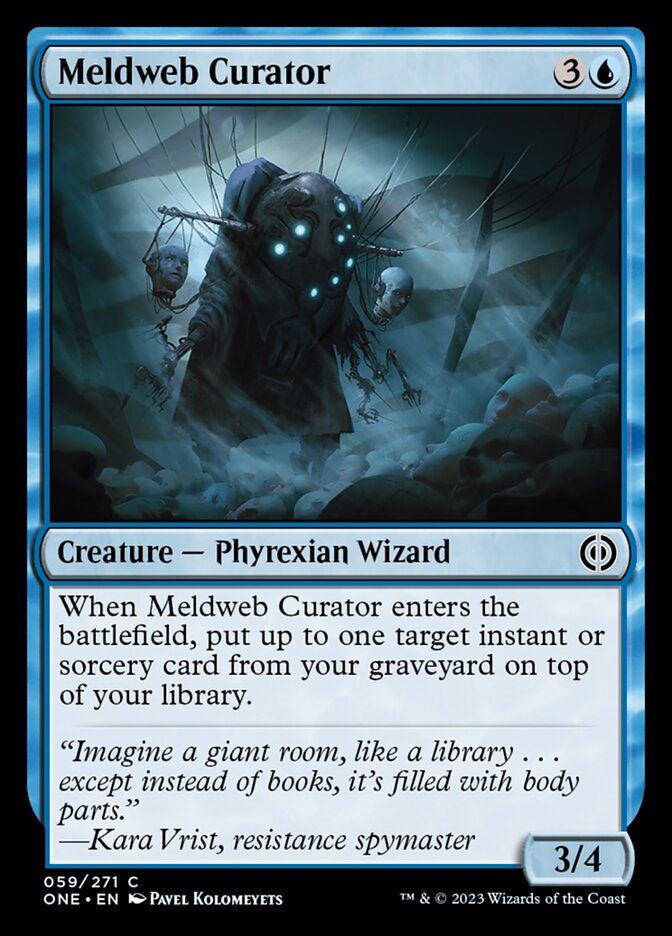 Meldweb Curator [Phyrexia: All Will Be One] | Tacoma Games