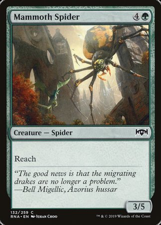 Mammoth Spider [Ravnica Allegiance] | Tacoma Games