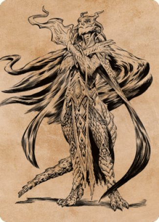 Lozhan, Dragons' Legacy Art Card [Commander Legends: Battle for Baldur's Gate Art Series] | Tacoma Games