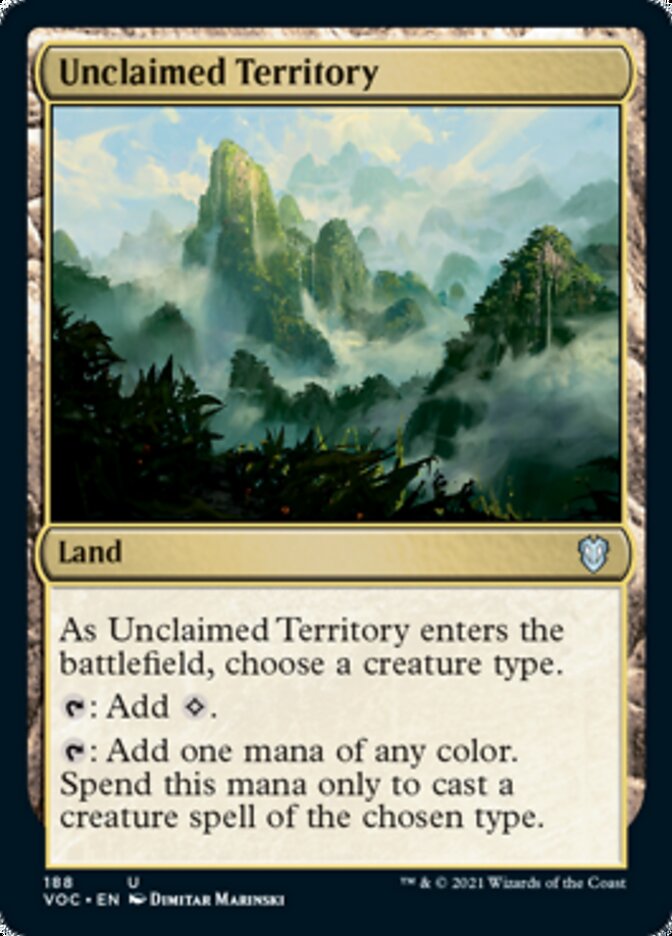 Unclaimed Territory [Innistrad: Crimson Vow Commander] | Tacoma Games