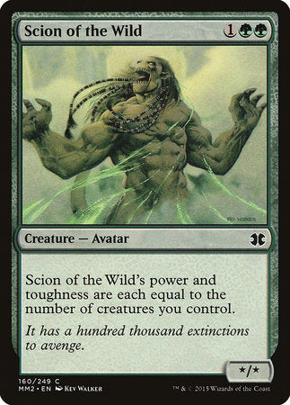 Scion of the Wild [Modern Masters 2015] | Tacoma Games