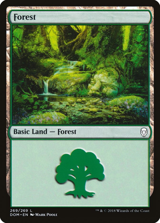 Forest (269) [Dominaria] | Tacoma Games