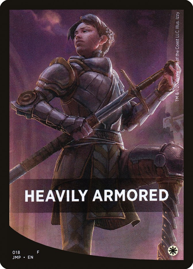 Heavily Armored Theme Card [Jumpstart Front Cards] | Tacoma Games