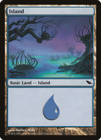 Island (287) [Shadowmoor] | Tacoma Games