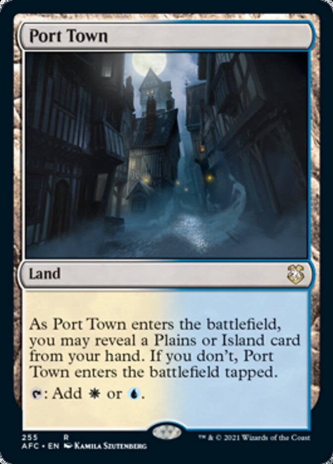 Port Town [Dungeons & Dragons: Adventures in the Forgotten Realms Commander] | Tacoma Games