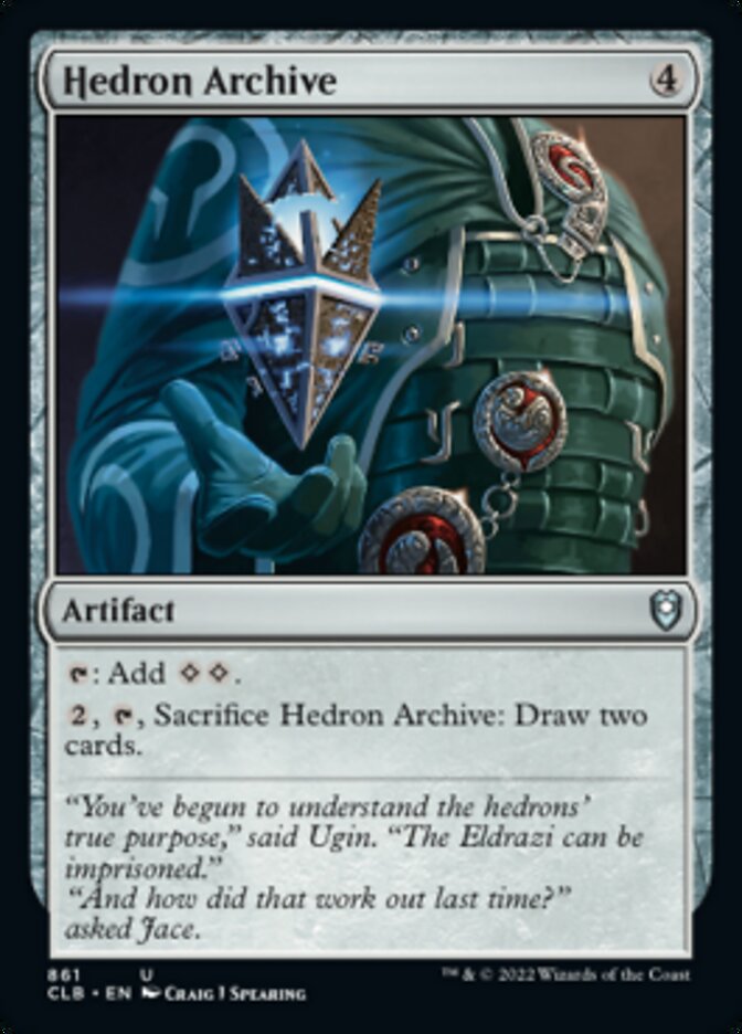 Hedron Archive [Commander Legends: Battle for Baldur's Gate] | Tacoma Games