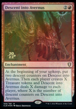 Descent into Avernus [Commander Legends: Battle for Baldur's Gate Prerelease Promos] | Tacoma Games