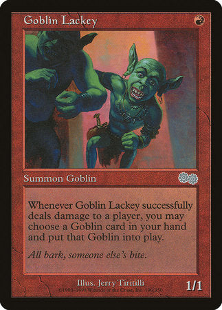 Goblin Lackey [Urza's Saga] | Tacoma Games