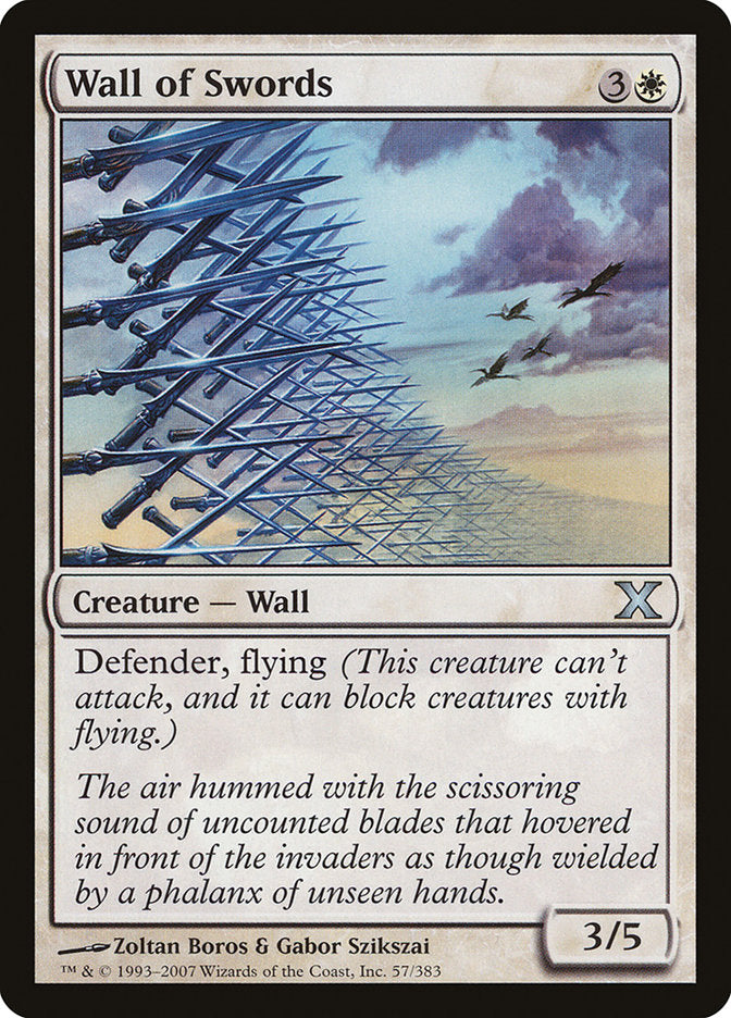 Wall of Swords [Tenth Edition] | Tacoma Games