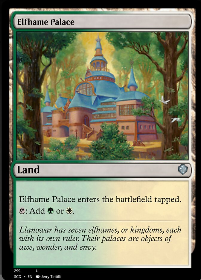 Elfhame Palace [Starter Commander Decks] | Tacoma Games