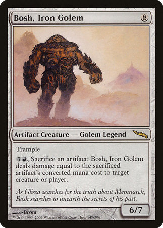 Bosh, Iron Golem [Mirrodin] | Tacoma Games