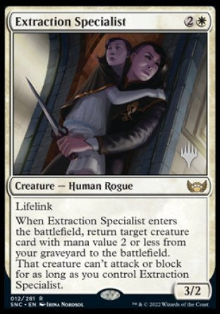 Extraction Specialist (Promo Pack) [Streets of New Capenna Promos] | Tacoma Games