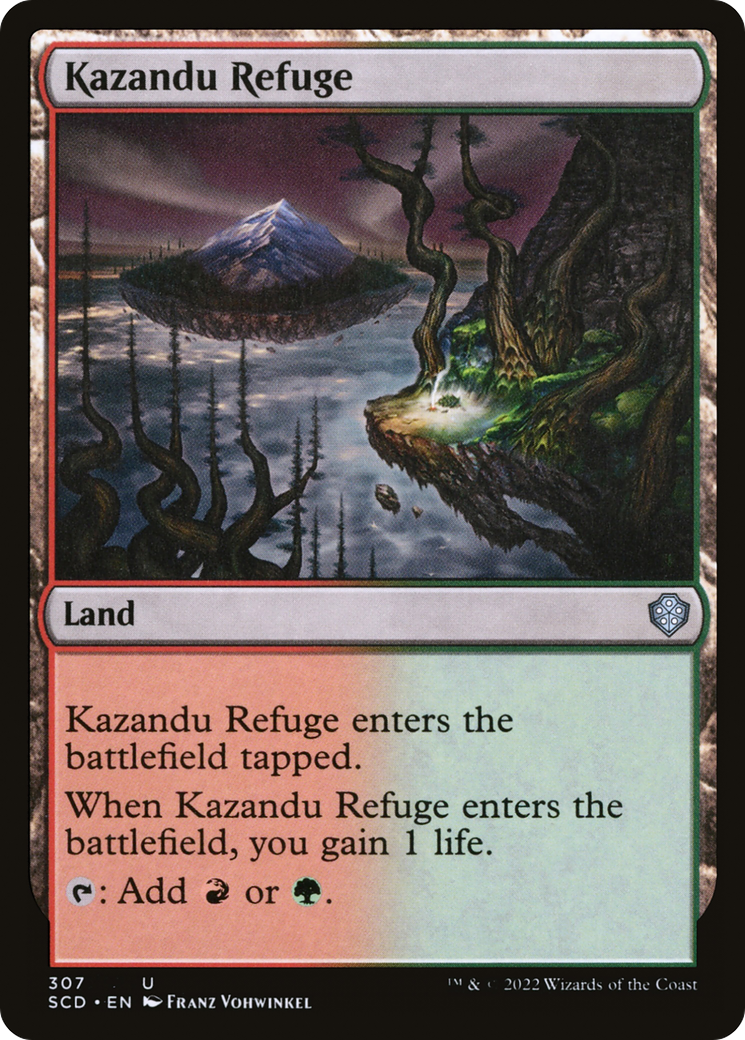 Kazandu Refuge [Starter Commander Decks] | Tacoma Games